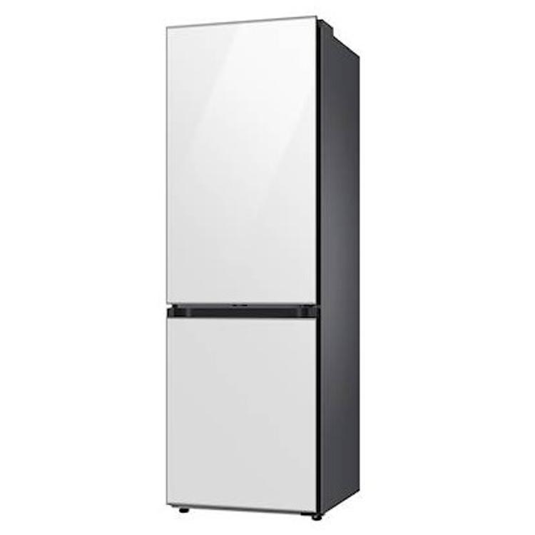 Hladilnik z zamrzovalnikom Samsung Bespoke RB34C7B5E12/EF, 185 cm, E, 334 l, bela