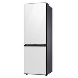 Hladilnik z zamrzovalnikom Samsung Bespoke RB34C7B5E12/EF, 185 cm, E, 334 l, bela