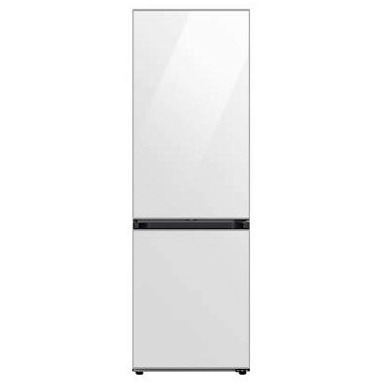 Hladilnik z zamrzovalnikom Samsung Bespoke RB34C7B5E12/EF, 185 cm, E, 334 l, bela
