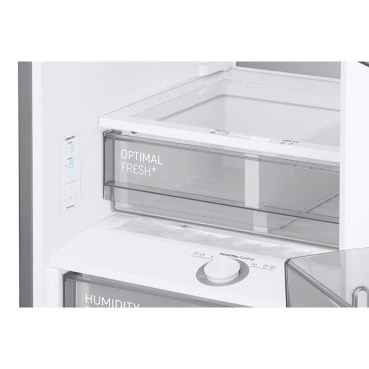 Hladilnik z zamrzovalnikom Samsung Bespoke RB34C7B5E12/EF, 185 cm, E, 334 l, bela