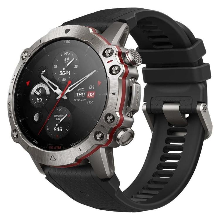 Pametna ura AmazFit Falcon Titanium, črna