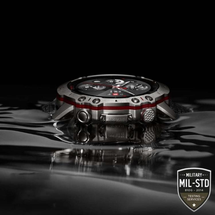 Pametna ura AmazFit Falcon Titanium, črna