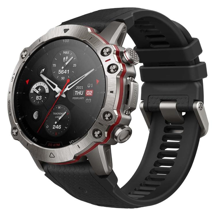 Pametna ura AmazFit Falcon Titanium, črna