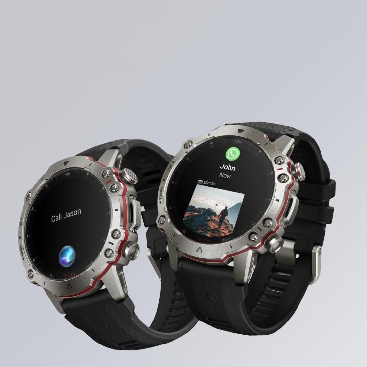 Pametna ura AmazFit Falcon Titanium, črna