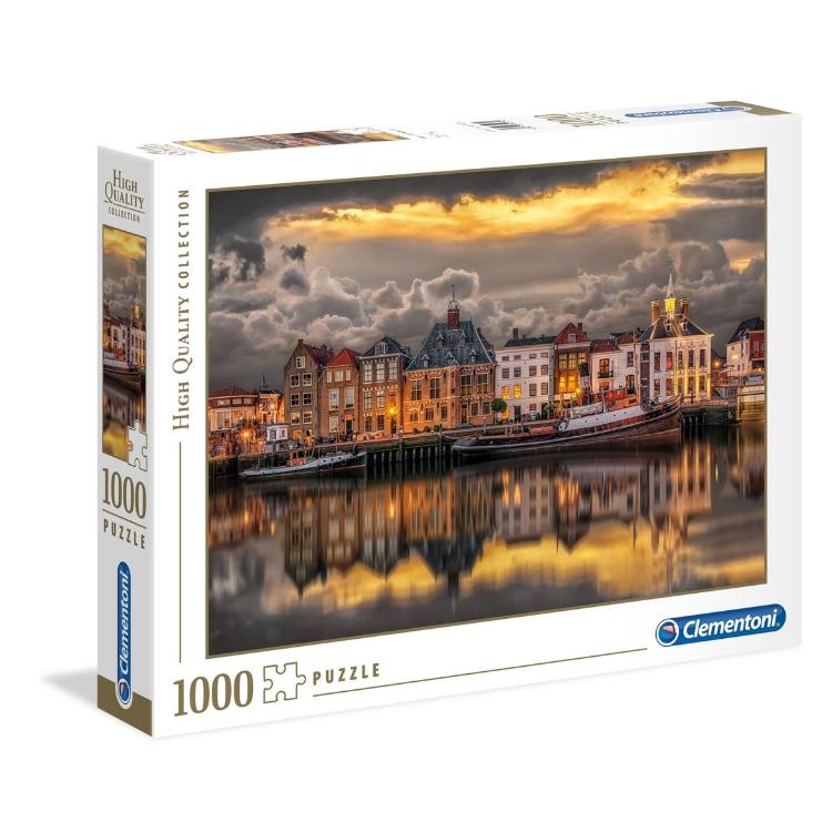 Sestavljanka Clementoni High Quality Collection- Dutch Dreamworld 39421, 1000 kosov