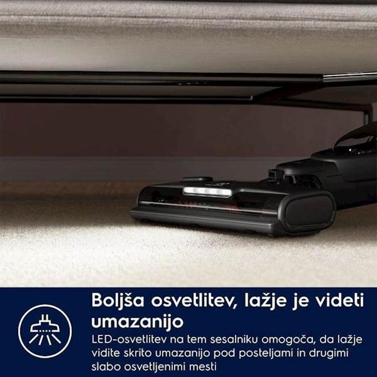 Pokončni baterijski sesalnik 2 v 1 Electrolux ES52AB25WB, 25,2 V