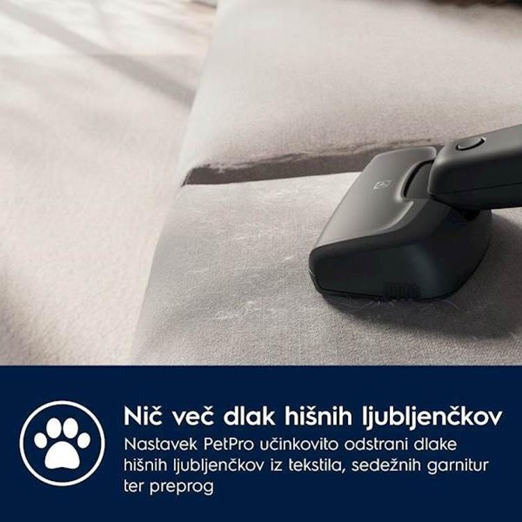 Pokončni baterijski sesalnik 2 v 1 Electrolux ES52AB25WB, 25,2 V