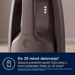 Pokončni baterijski sesalnik 2 v 1 Electrolux ES52AB25WB, 25,2 V