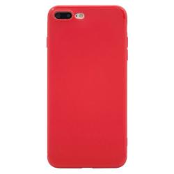 Apple iPhone 7 Plus / 8 Plus, gumiran ovitek (TPU), rdeč matt_1
