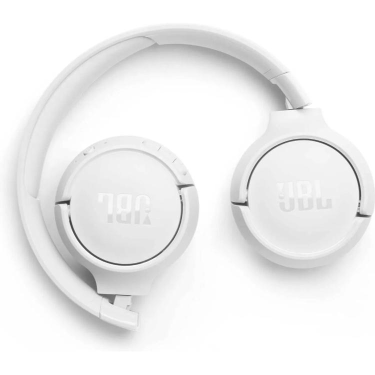 Brezžične slušalke JBL Tune 520BT, bela