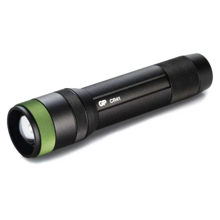 Ročna polnilna LED svetilka GP CR41, 650lm, 2600mAh, fokus