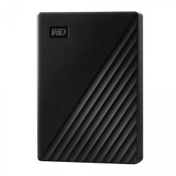 Prenosni zunanji trdi disk WD My Passport 5 TB, USB 3.0 (2.0), WD Backup, WD Security, WD Drive Utilities, črna