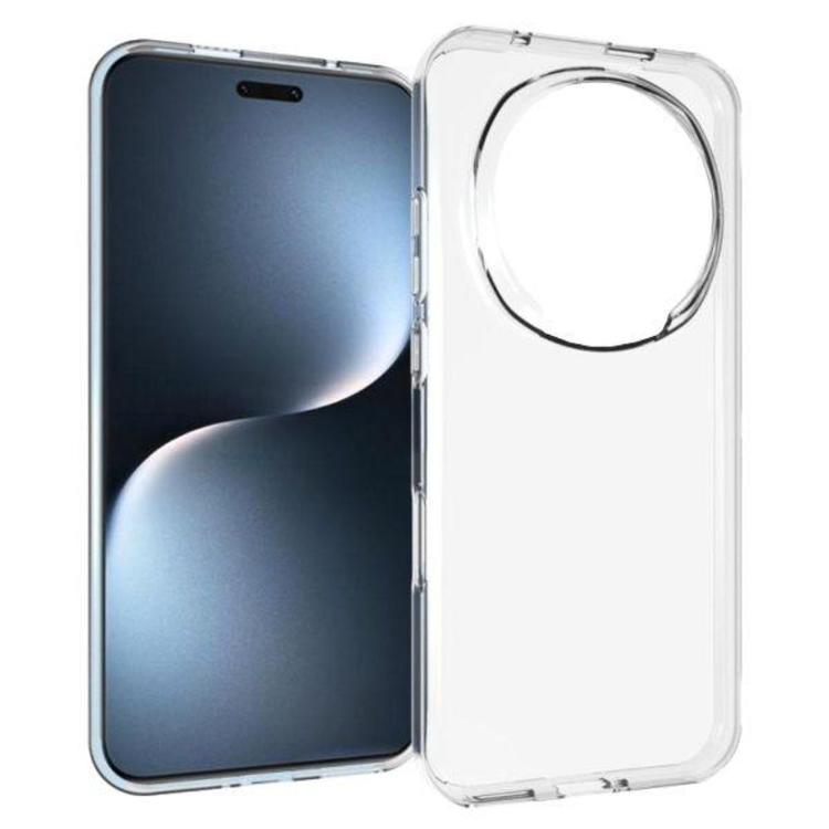 Prozoren zaščitni ovitek za telefon Honor Magic8 Lite, tanek gumiran etui z izrezom za kamero, prilega se napravi.