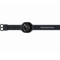 Elegantna pametna ura Galaxy Watch v črni izvedbi združuje sodoben dizajn, udobno nošenje in napredne funkcije spremljanja zdravja.