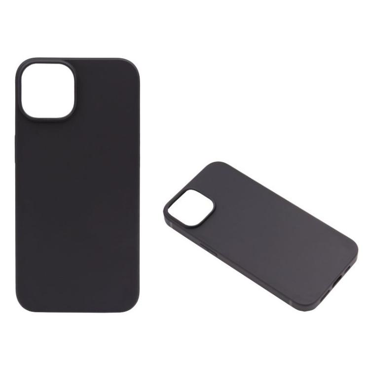 Gumiran ovitek (TPU) za Apple iPhone 14, črn MATT
