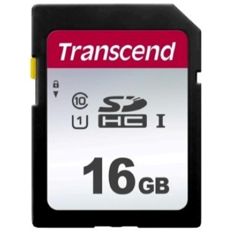 Spominska kartica Transcend SDHC 16GB 300S, UHS-I Speed Class 3 (U3), C10, V30, 95/45MB/s