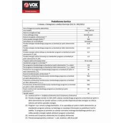 Sušilni stroj VOX TDM-700T1G, kondenzacijski