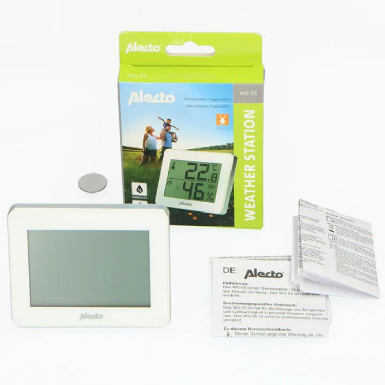 Termometer in higrometer Alecto WS-55
