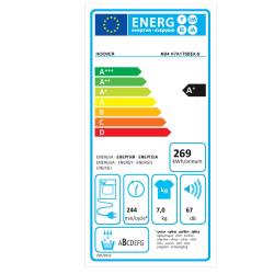 Sušilni stroj HOOVER ND4 H7A1TSBEX-S, SLIM, 7kg, A+_4