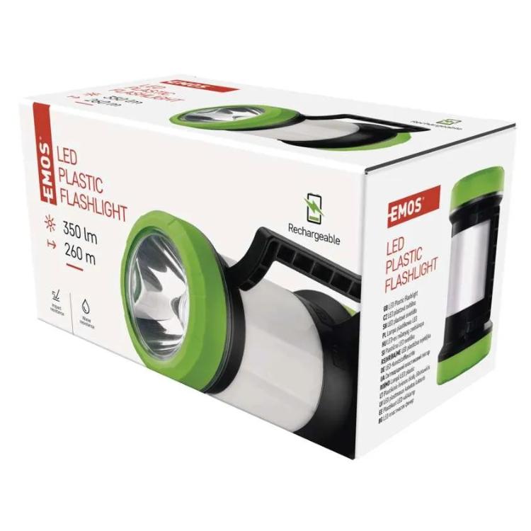 Svetilka za kampiranje Emos P2313 LED akumulatorska, 350 lm