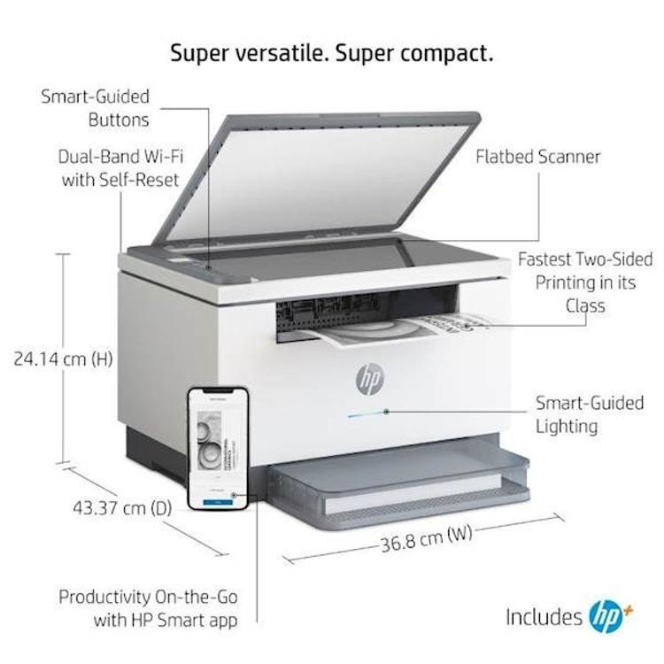 Večfunkcijska laserska naprava HP LaserJet M234dwe_4