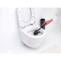 Držalo in ščetka za WC Brabantia MINDSET mineral, siv