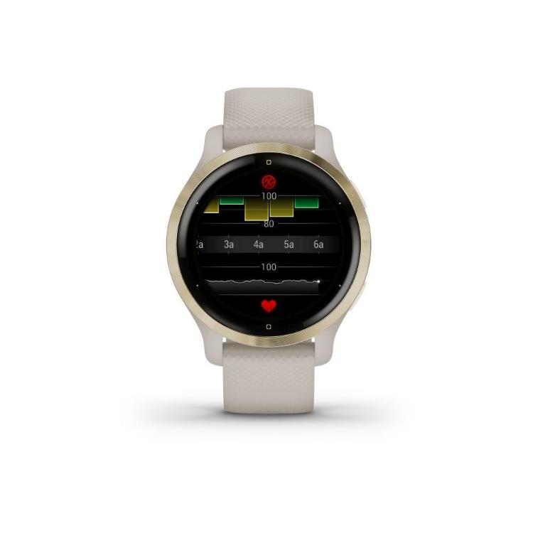 Pametna športna ura Garmin Venu 2s GPS, 40 mm, svetlo zlata-svetlo rjava (light sand/light gold)_3