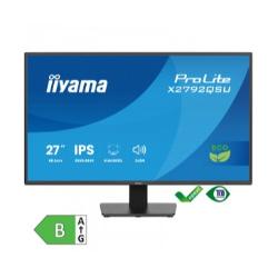 iiyama ProLite X2792QSU, 27" IPS monitor, QHD 2560×1440 ločljivost, ultra tanek rob, vgrajeni zvočniki.