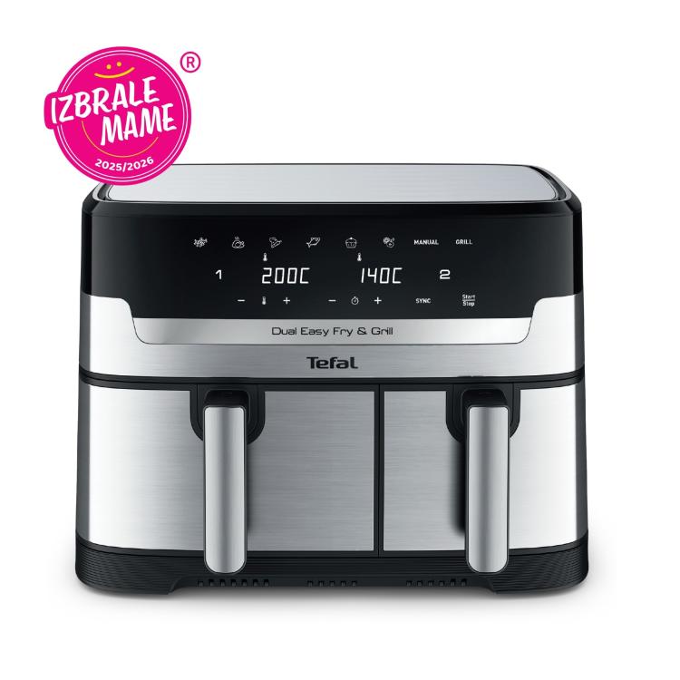 Tefal Dual Easy Fry & Grill 8 l (EY905D)