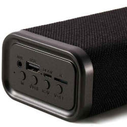Prenosni zvočnik REMAX Fabric Series Wireless RB-M33, črna
