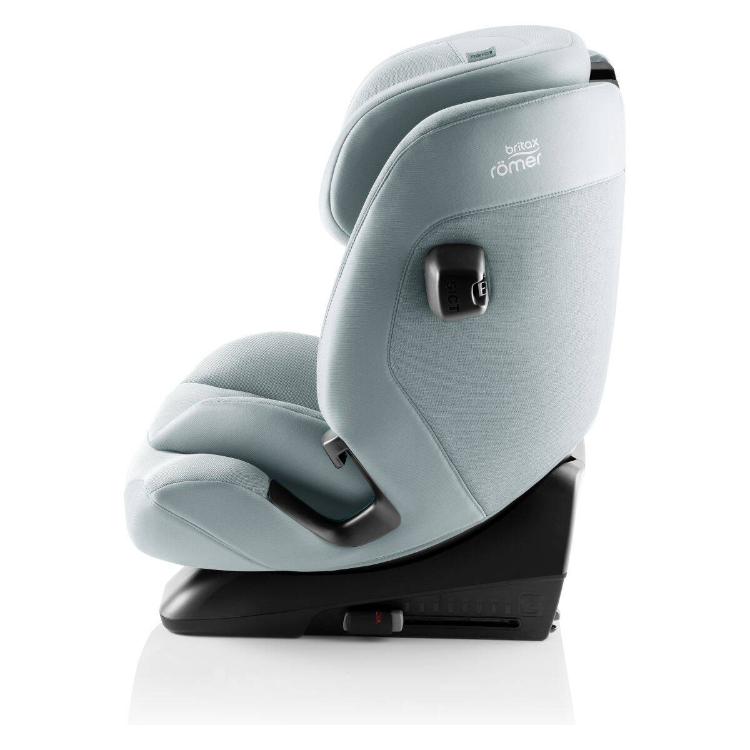 Otroški avtosedež Britax Römer s stranskim pogledom in nastavljivim naslonom