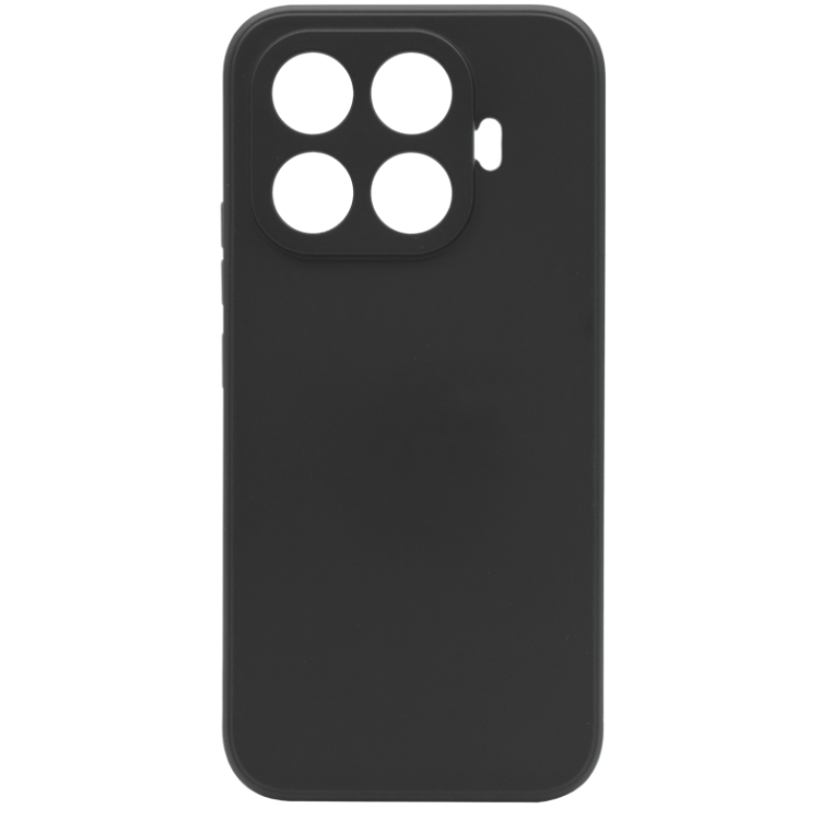 Črn mat silikonski ovitek za Xiaomi 17T z mehkim (soft touch) zaključkom in natančno oblikovanimi izrezi za kamero nudi zanesljivo zaščito ter prijeten oprijem.