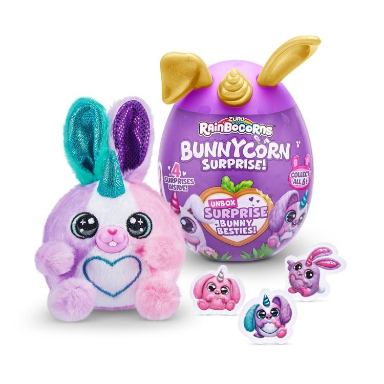 Igrača Zuru Rainbocorns Bunnycorn pliš, mali