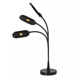 Namizna LED svetilka Black & Home, črna