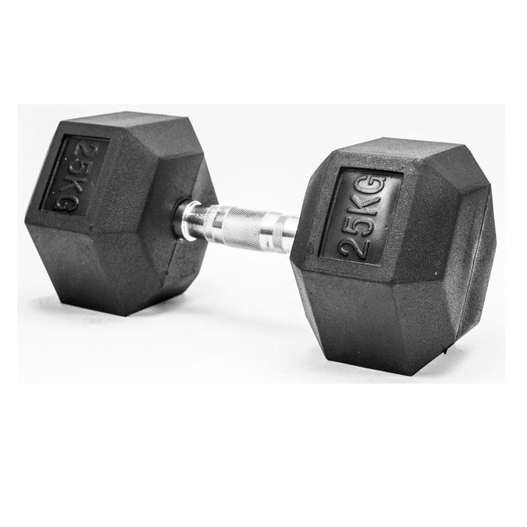 Gumirana ročka Fitmotiv Hex 25 kg_1