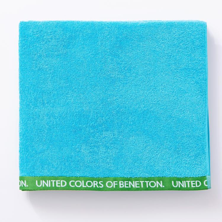 Brisača plažna Benetton be-1696-bl-tcc, 90 x 160 cm, modra