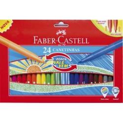 Flomastri Faber-Castell IN&OUT, 24/1