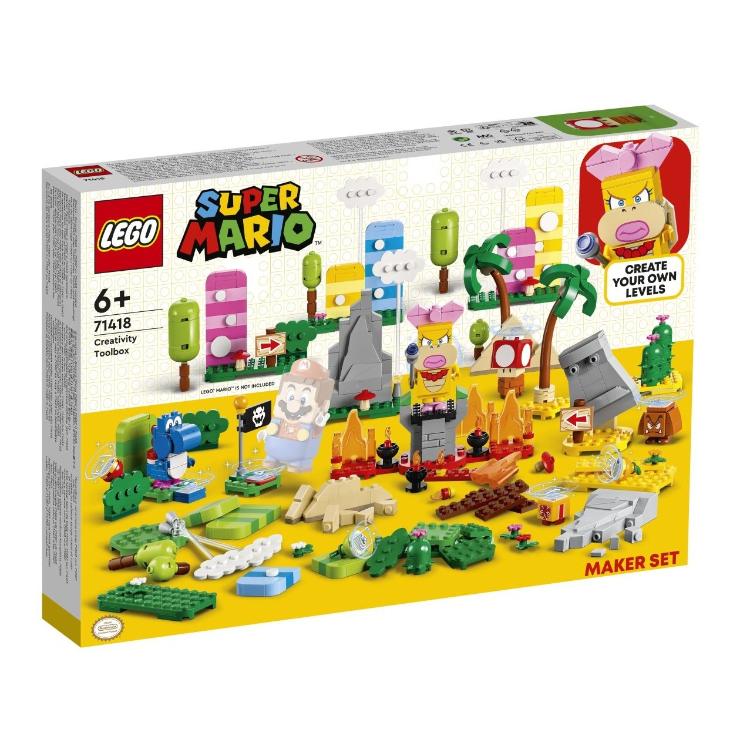 Lego Super Mario Škatla z ustvarjalnimi pripomočki - 71418