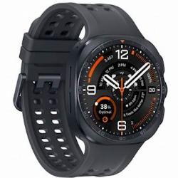 Pametna ura Galaxy Watch Ultra z robustnim ohišjem in športnim paščkom je zasnovana za zahtevne športne aktivnosti ter uporabo na prostem.