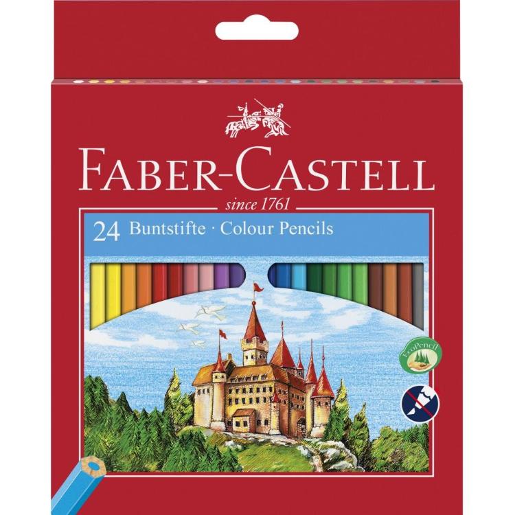 Barvice Faber-Castell Grad Hex 24/1