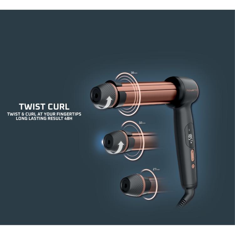 Kodralnik las Rowenta Twist Curl CF4620E0