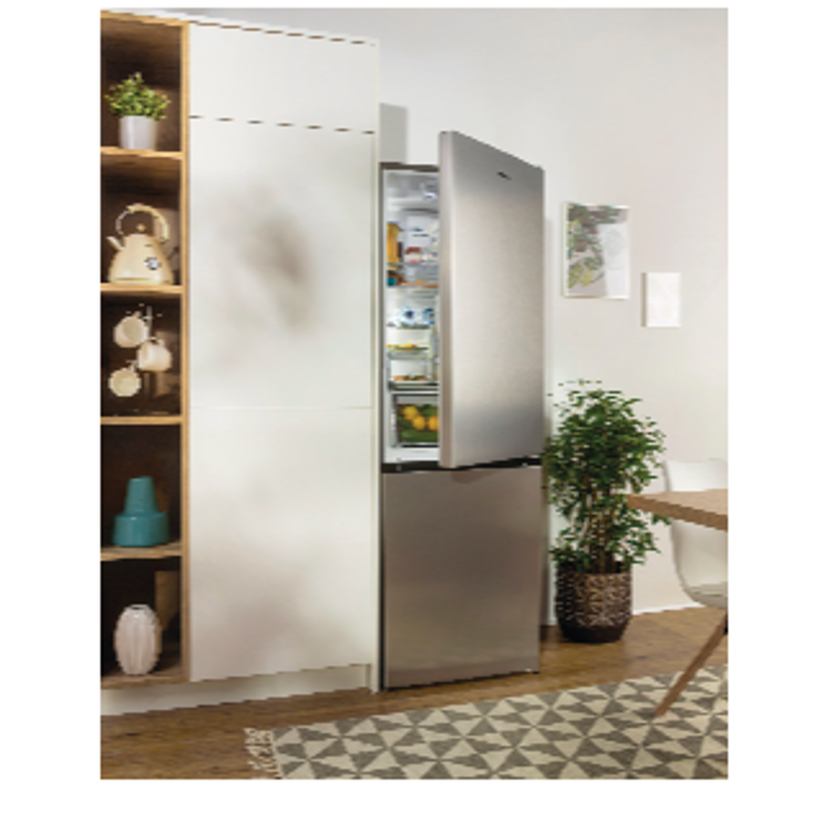 Kombinirani hladilnik z zamrzovalnikom Gorenje NRKE62XL, siva_9
