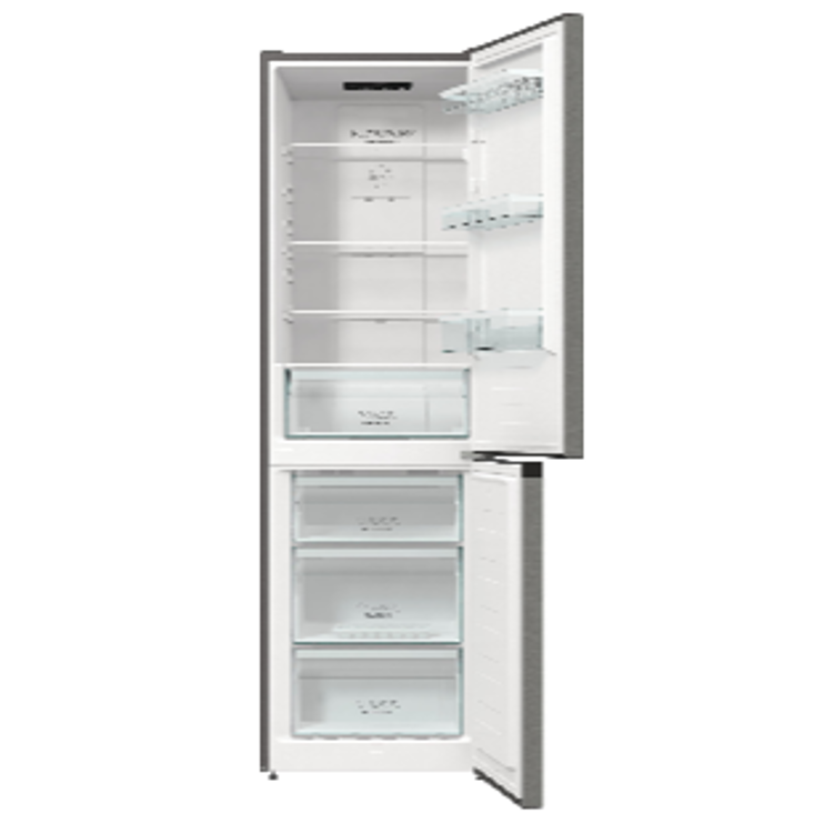 Kombinirani hladilnik z zamrzovalnikom Gorenje NRKE62XL, siva_4