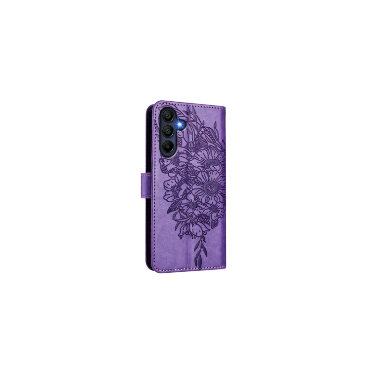 Preklopna torbica (WLGO-Butterfly) za Samsung Galaxy A16 5G, vijolična