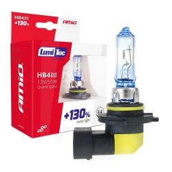Halogenska žarnica Amio HB4 12 V 51 W LumiTec Limited +130 % DUO, 2 kosa