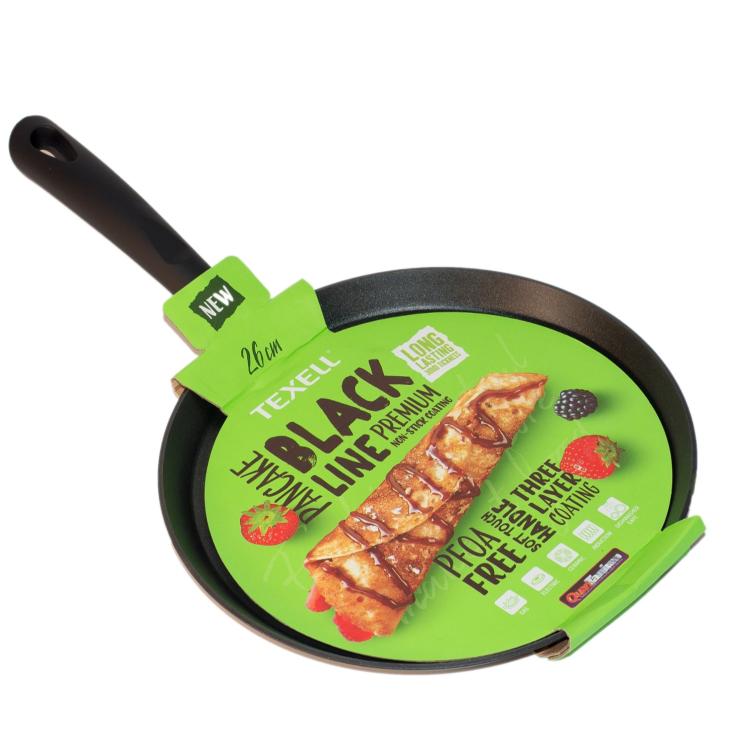 Ponev za palačinke TEXELL BLACK LINE TPBL-P26, 26 cm_1