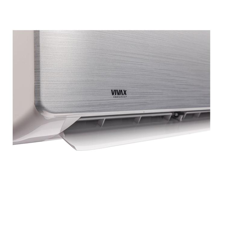 Klima Vivax R+ Design, 3,5kW, srebrna, z montažo_2