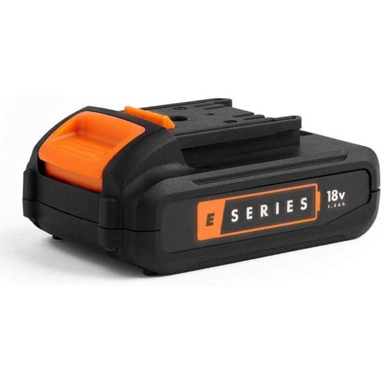 Litij-ionska baterija E-Series 18 V zagotavlja zanesljivo napajanje za širok nabor akumulatorskih orodij VonHaus.