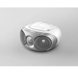 Prenosni radio Philips s CD-predvajalnikom AZ215S, srebrn
