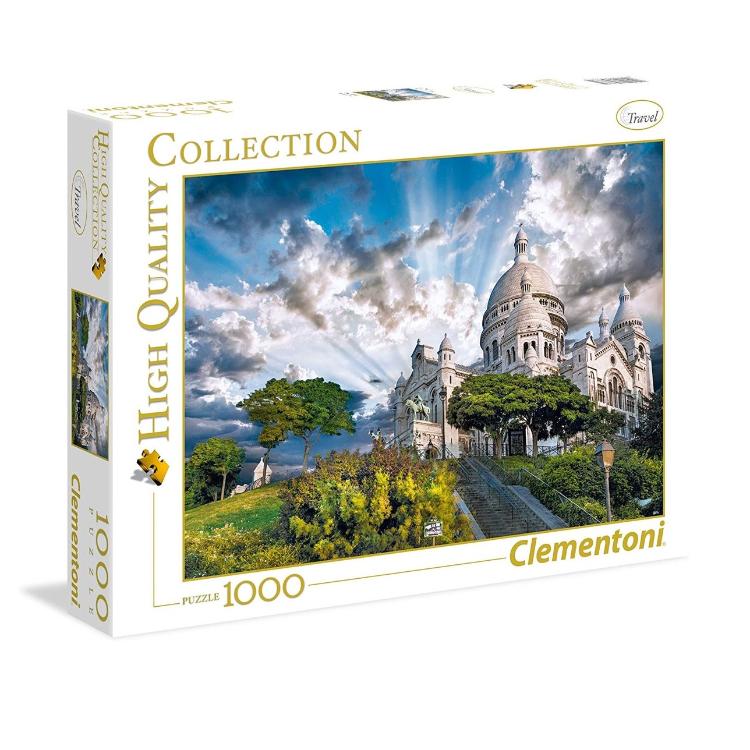 Sestavljanka Clementoni High Quality Collection- Montmartre 39383, 1000 kosov